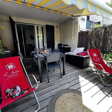 T2 Avec Jardinet, Piscine, Tennis, Parking Prive, A 1 Km De La - Fr-1-702-68 *